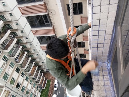 外墻高空與室內補漏